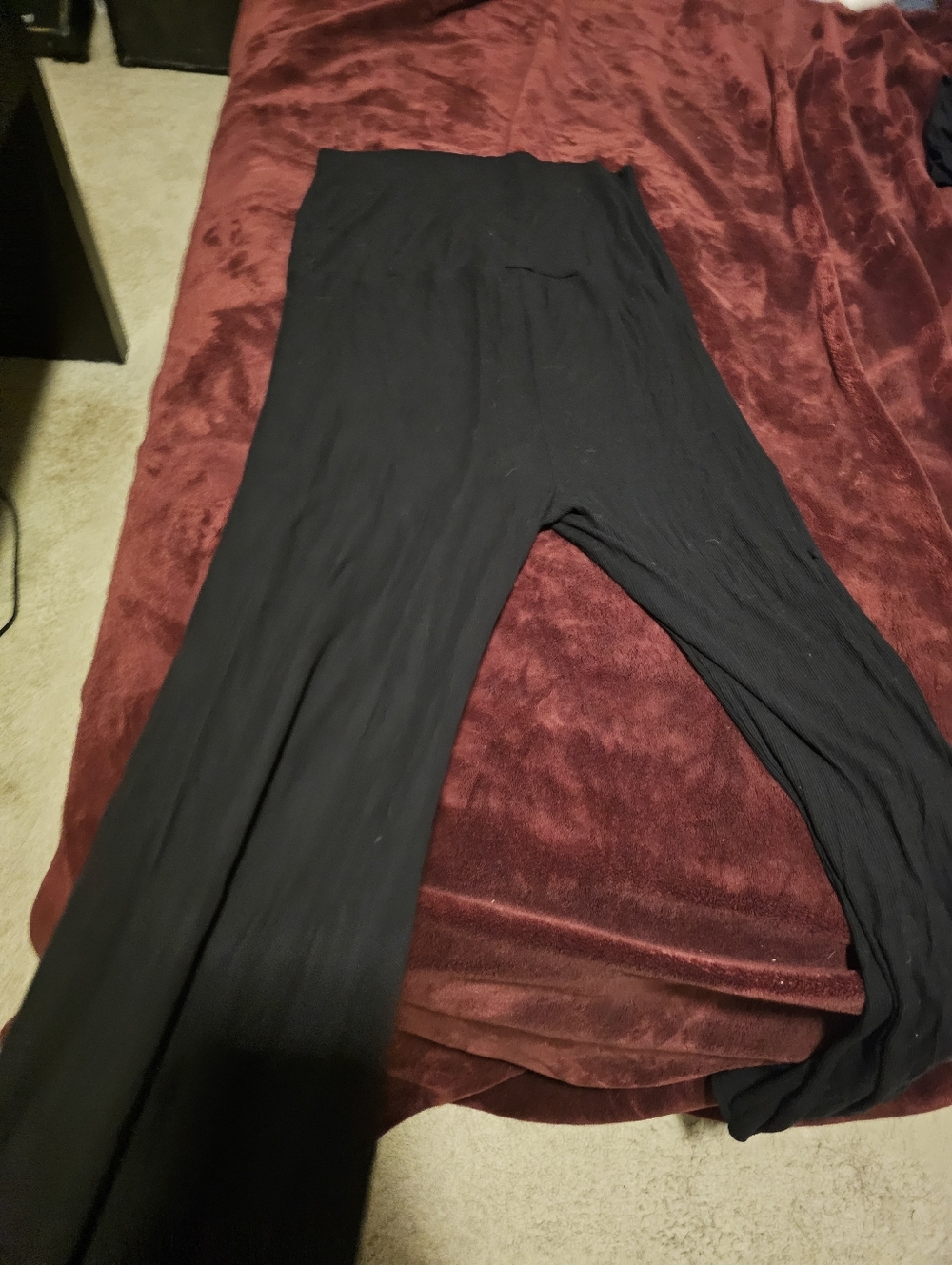 Skims 2x Ribbed Lounge Pants W Flaw